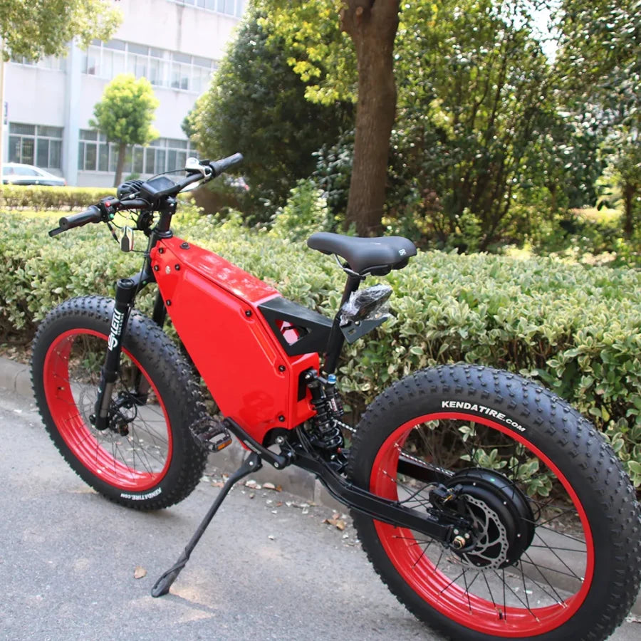 Professional 72v 5000w Fat Tire Electric Mountain