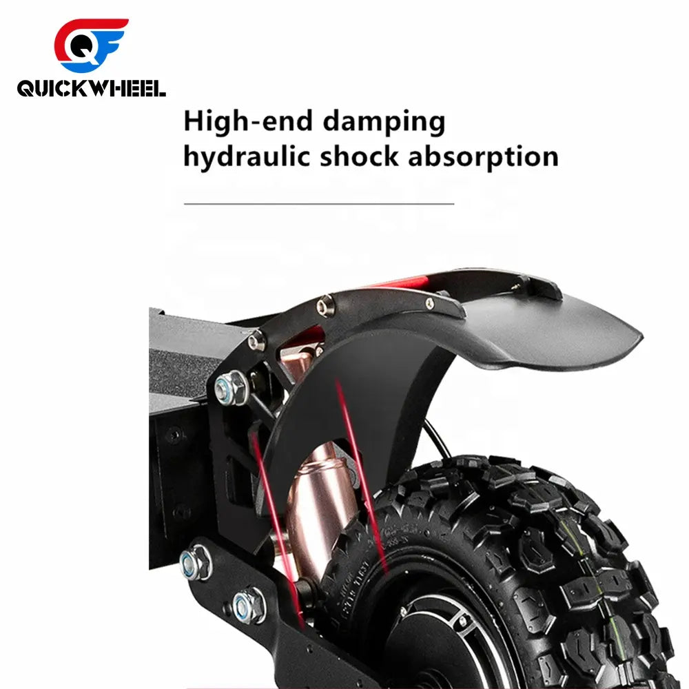 2025 Hot Selling 60V 5000W 6000W Foldable Dual Motor Quickwheel