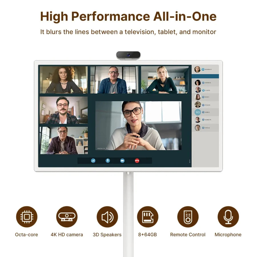 21.5 Inch Open Frame Displays Full HD RJ45 USB IPS LCD
