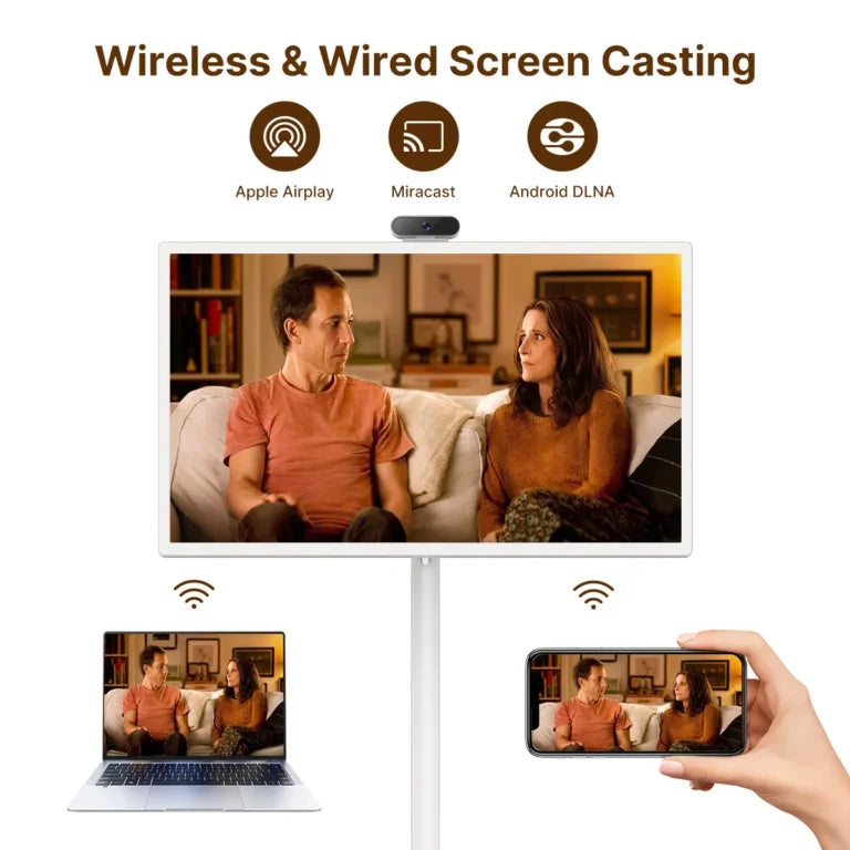 21.5 Inch Open Frame Displays Full HD RJ45 USB IPS LCD
