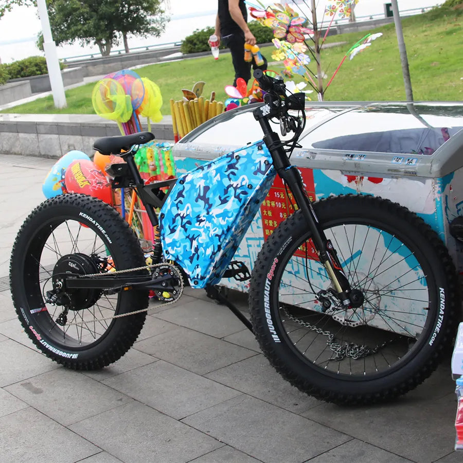 Professional 72v 5000w Fat Tire Electric Mountain