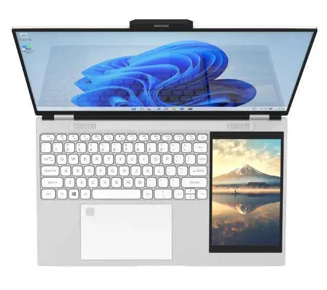 Hot Sale Dual Screen 15.6+7 Inch N95 2K Screen Business Laptop