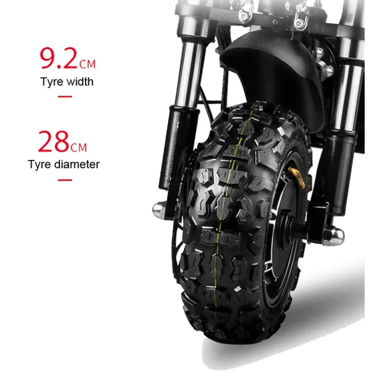 52v 60v Off-road E Scooter with Seat Electric Scooter Two Wide
