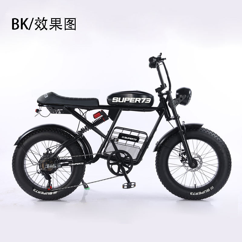 Export snowmobile off-road mountain electric bicycle 20*4.0 fat tire Super73 series vehicle factory
