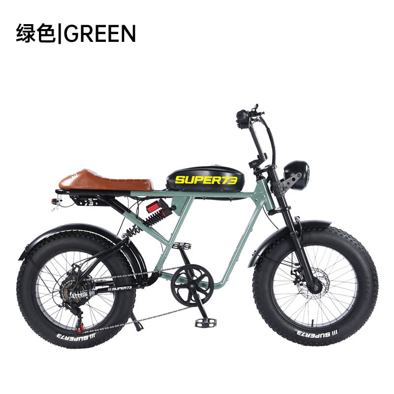 Export snowmobile off-road mountain electric bicycle 20*4.0 fat tire Super73 series vehicle factory