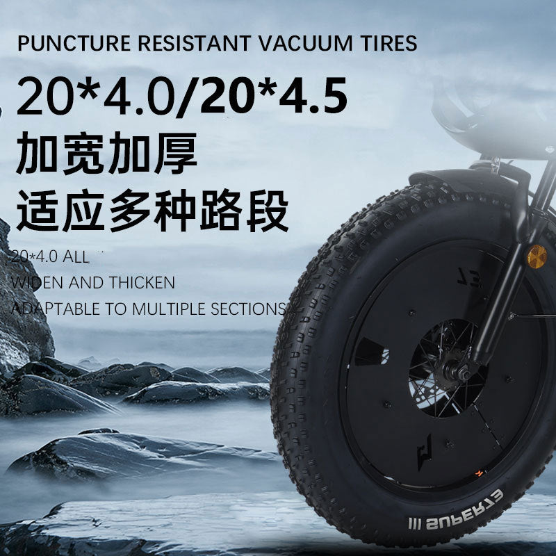 Export snowmobile off-road mountain electric bicycle 20*4.0 fat tire Super73 series vehicle factory
