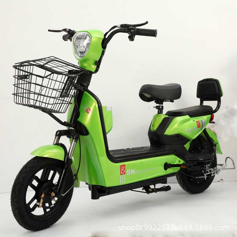 Two-wheeled electric vehicle source factory exports electric vehicle complete vehicle adult two-wheeled electric bicycle small battery vehicle