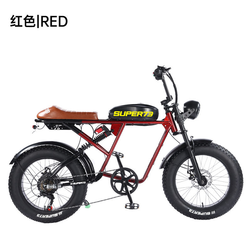 Export snowmobile off-road mountain electric bicycle 20*4.0 fat tire Super73 series vehicle factory