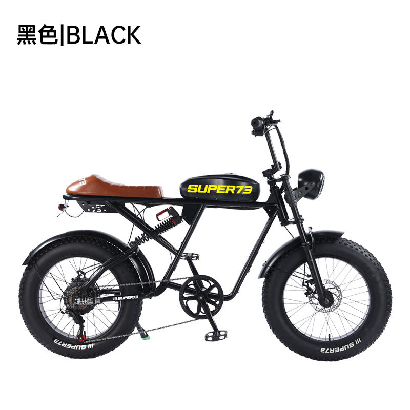 Export snowmobile off-road mountain electric bicycle 20*4.0 fat tire Super73 series vehicle factory