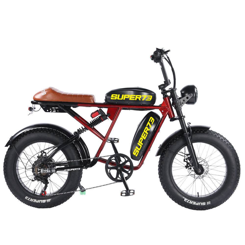 Export snowmobile off-road mountain electric bicycle 20*4.0 fat tire Super73 series vehicle factory