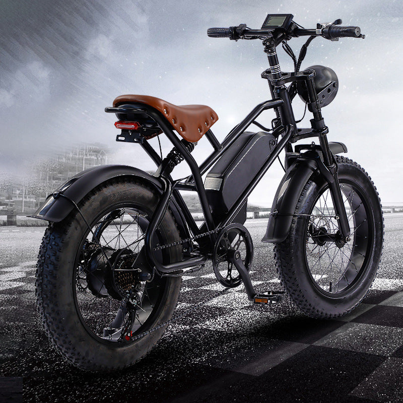 Not including shipping, retro old American export snowmobile off-road electric bicycle scooter lithium battery 20 inch wheel