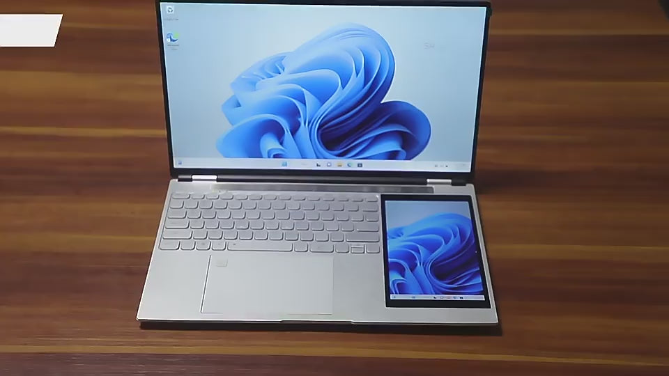 Hot Sale Dual Screen 15.6+7 Inch N95 2K Screen Business Laptop