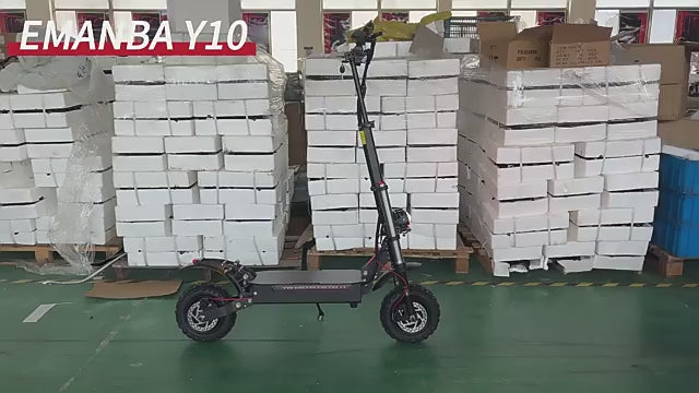 52v 60v Off-road E Scooter with Seat Electric Scooter Two Wide
