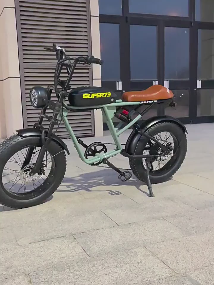 Export snowmobile off-road mountain electric bicycle 20*4.0 fat tire Super73 series vehicle factory
