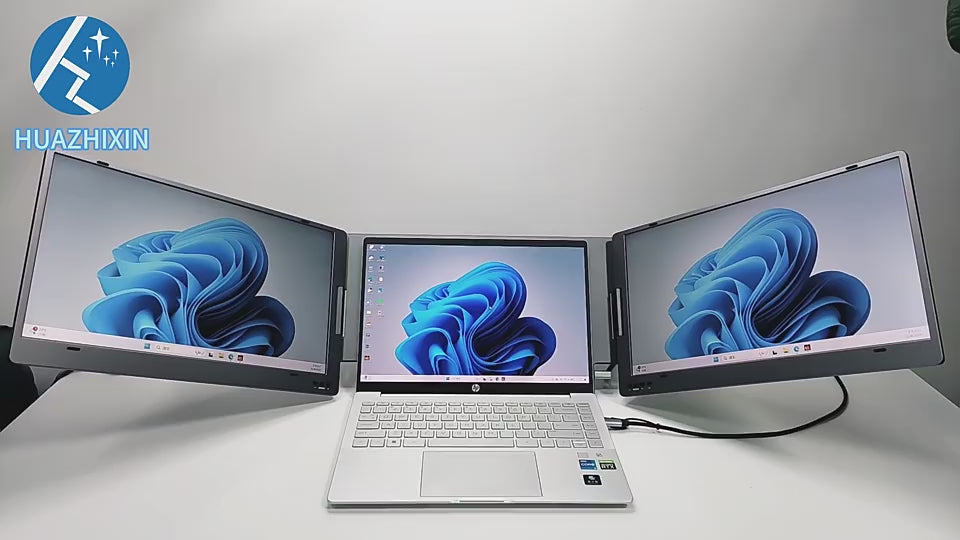 Factory Wholesale Dual Triple Display FHD Screen 14 Inch