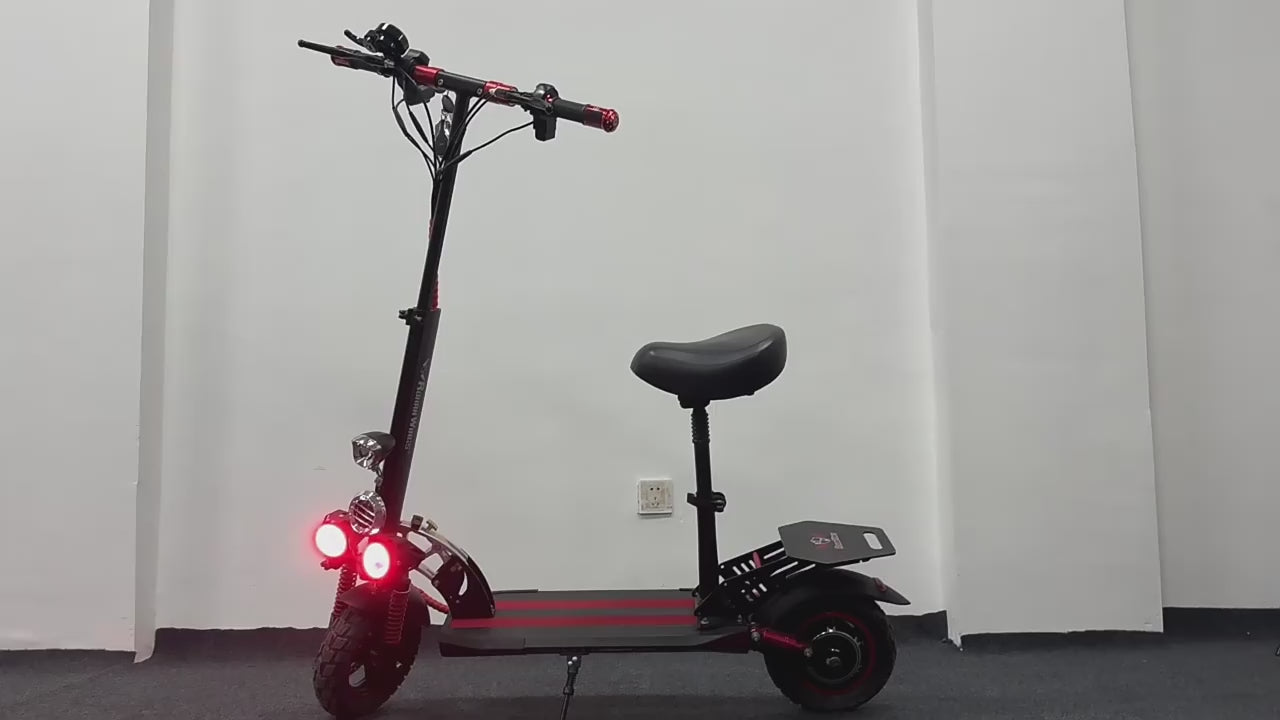 Hot Sale Electric Scooter With Seat Off Road 10 Inch