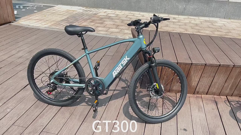 Overseas warehouse US European ebike electric mountain bike lithium battery Shimano 21-speed electric vehicle